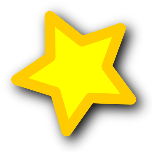 Yellow Star - Star Icon Png (512x512)