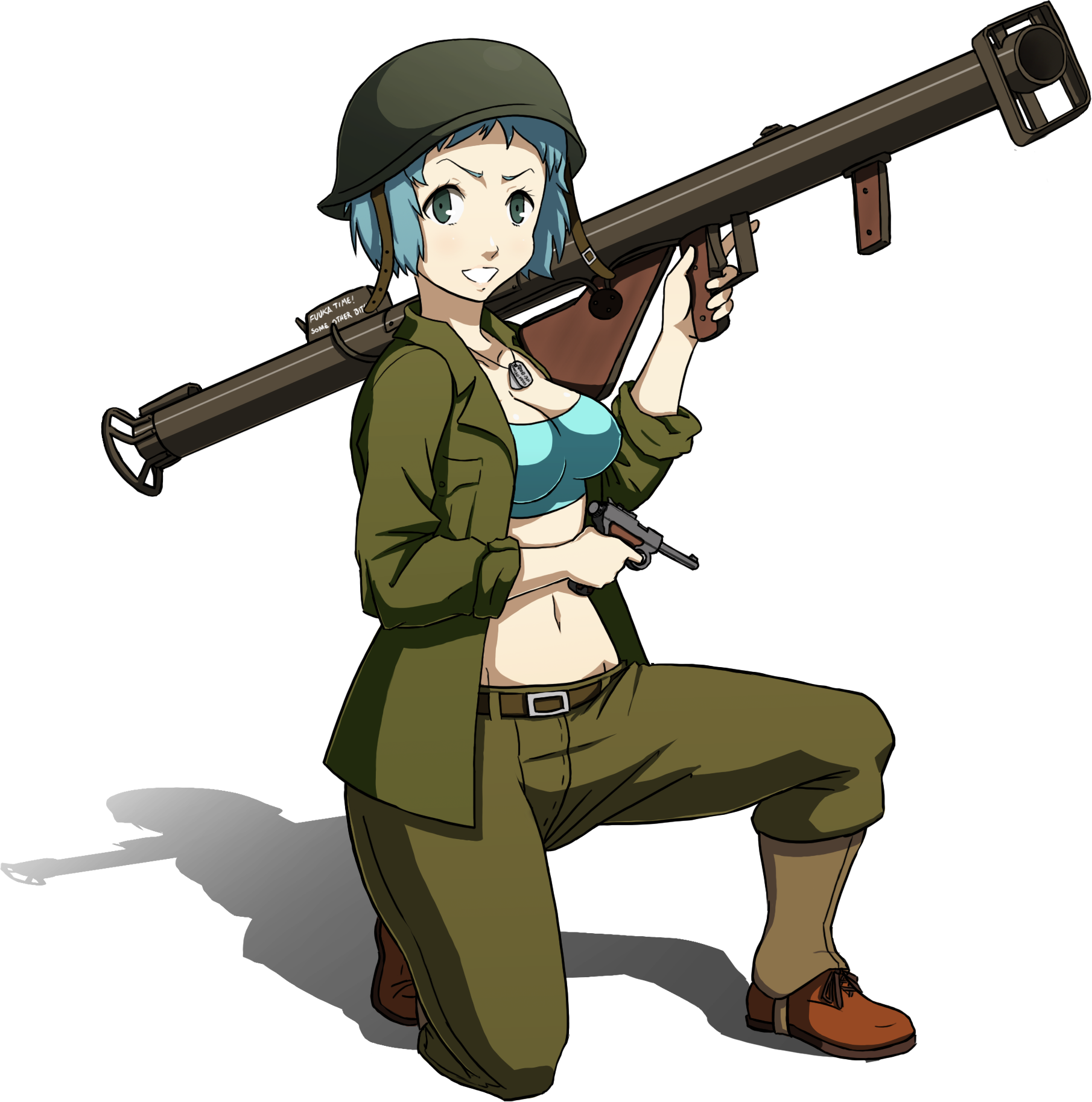 List Of Persona 3 Characters Wikipedia - Persona 4 Arena Fuuka (1810x1827)