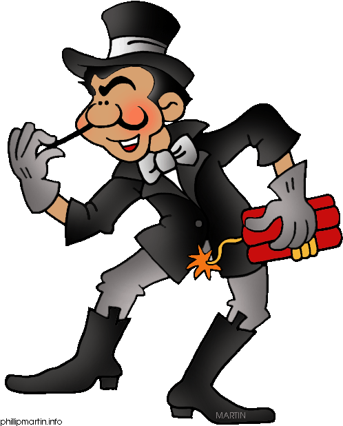 Vicious Villain Mascot - Villain Clipart (528x648)