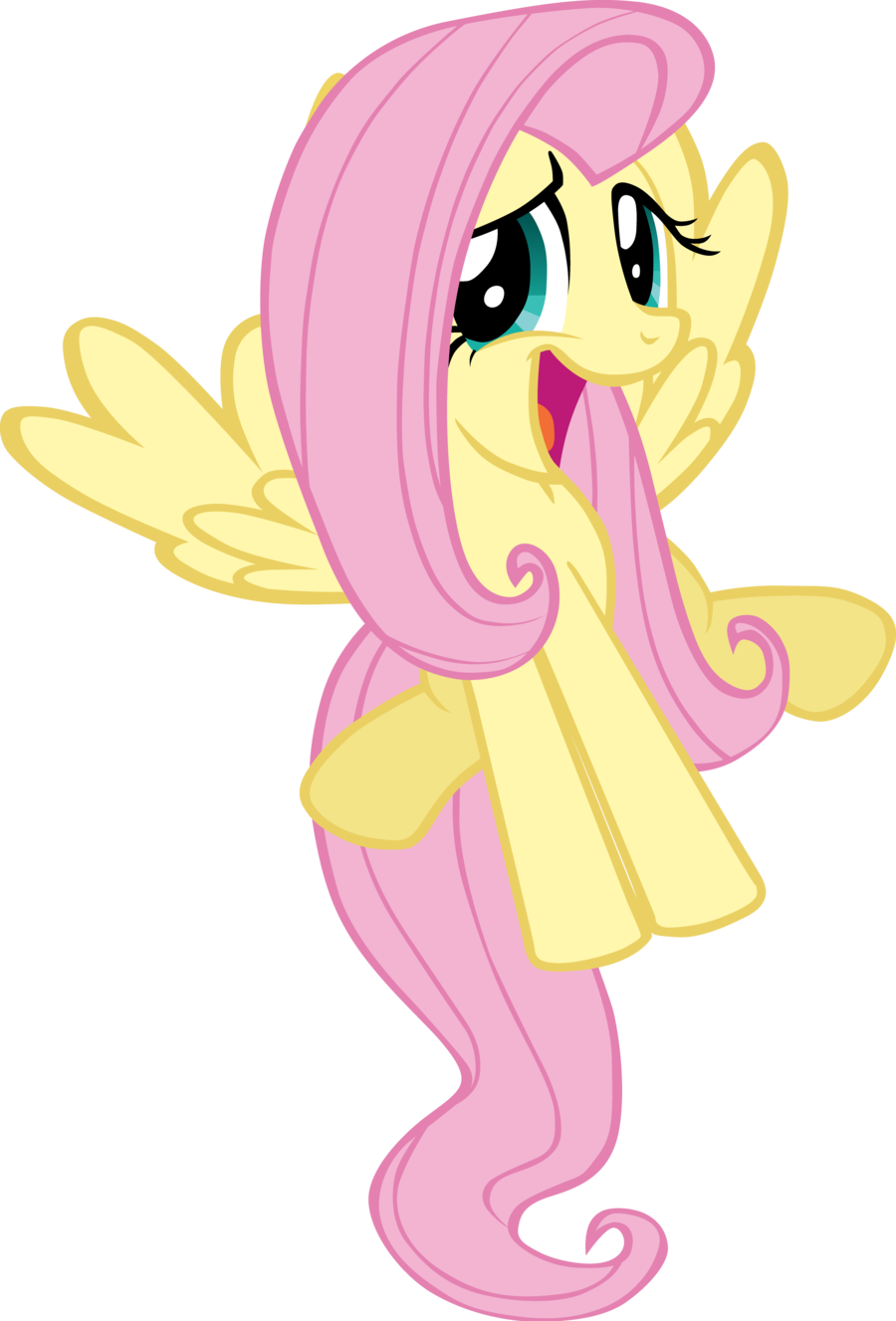 Fluttershy Singing By Musicalwolfe Fluttershy Singing - My Little Pony Fluttershy Sing (900x1327)