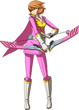 Yukari Was A Freaking Power Ranger In Persona 4 Arena - Persona 4 Arena Ultimax Yukari (322x452)
