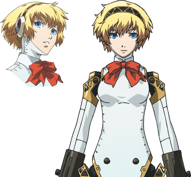 P3m Aigis - Persona 3 Aigis Png (608x565)