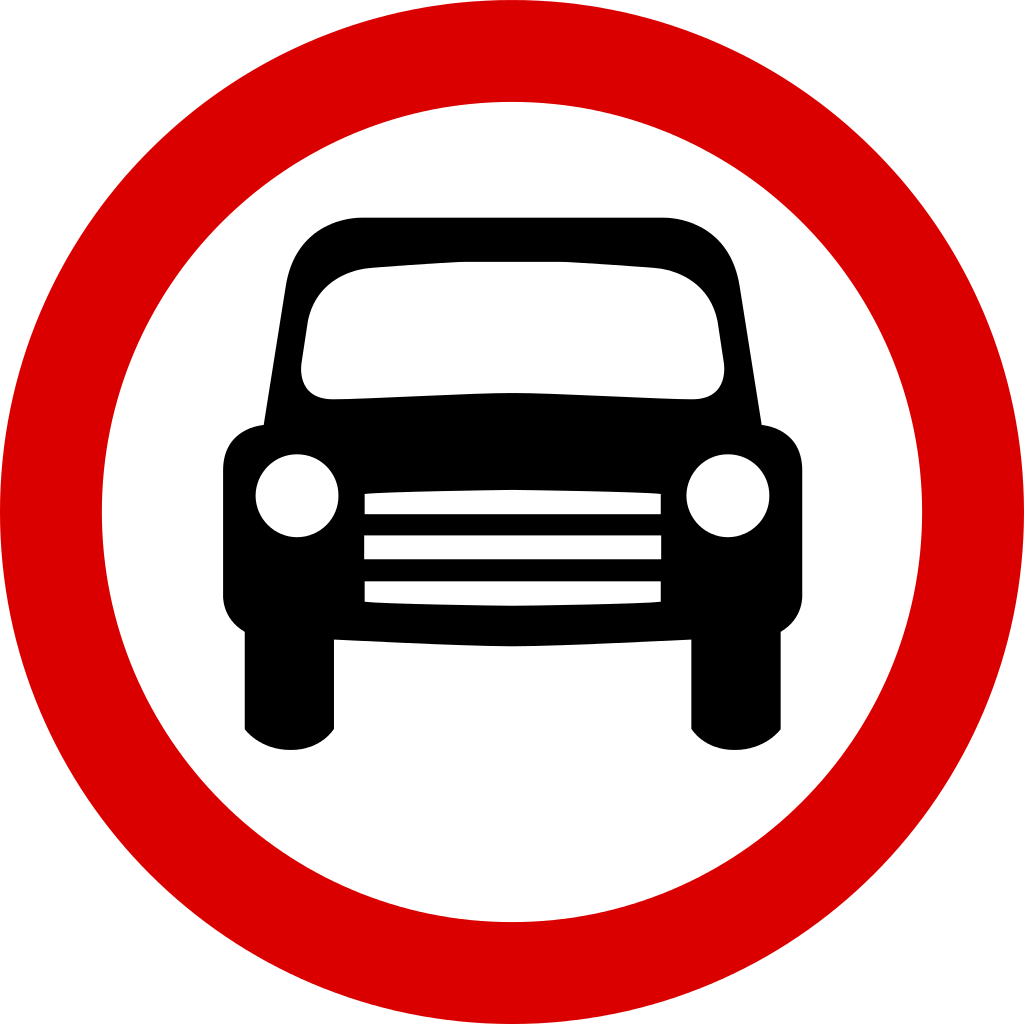 European 80 Kmh Speed Limit Sticker Safety-label - High Quality 40 Mph Road Sign (1024x1024)