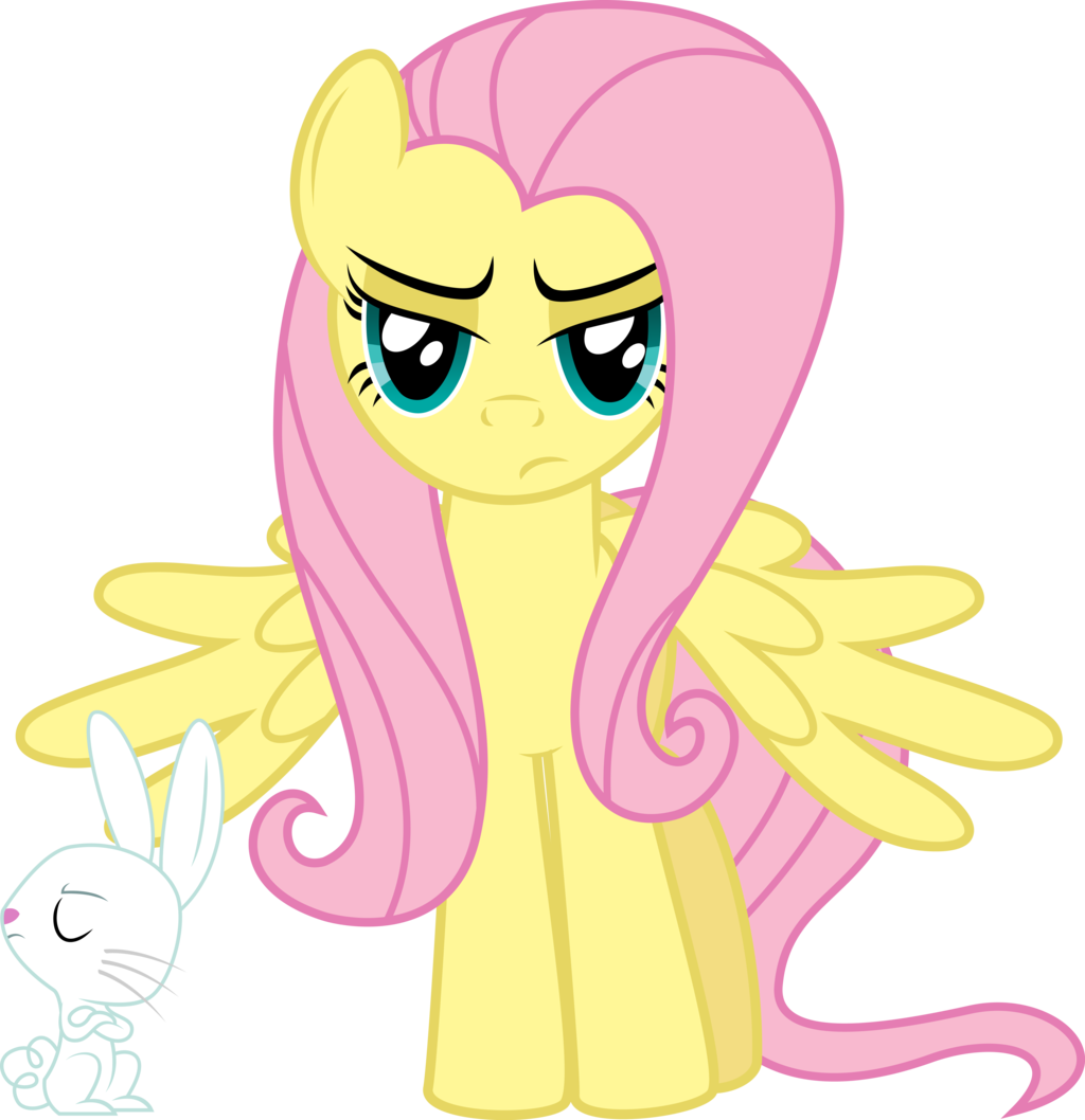 Fluttershy Is Not Amused By Abydos91 Fluttershy Is - Fluttershy (1024x1058)