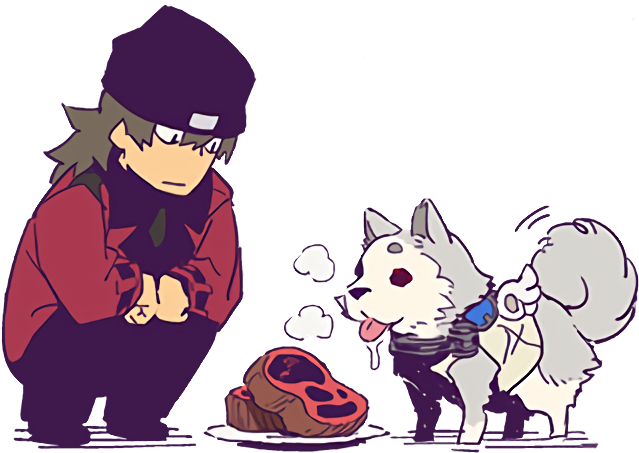 Teddie As Koromaru In Persona - Persona Q Shinjiro (740x512)