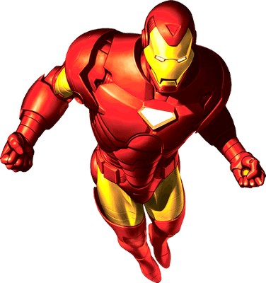 Iron Man Clipart Vector - Iron Man Character (376x400)