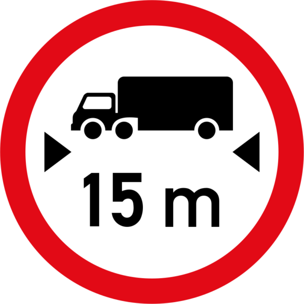 Length Limit Sign - Length Limit Sign (600x600)