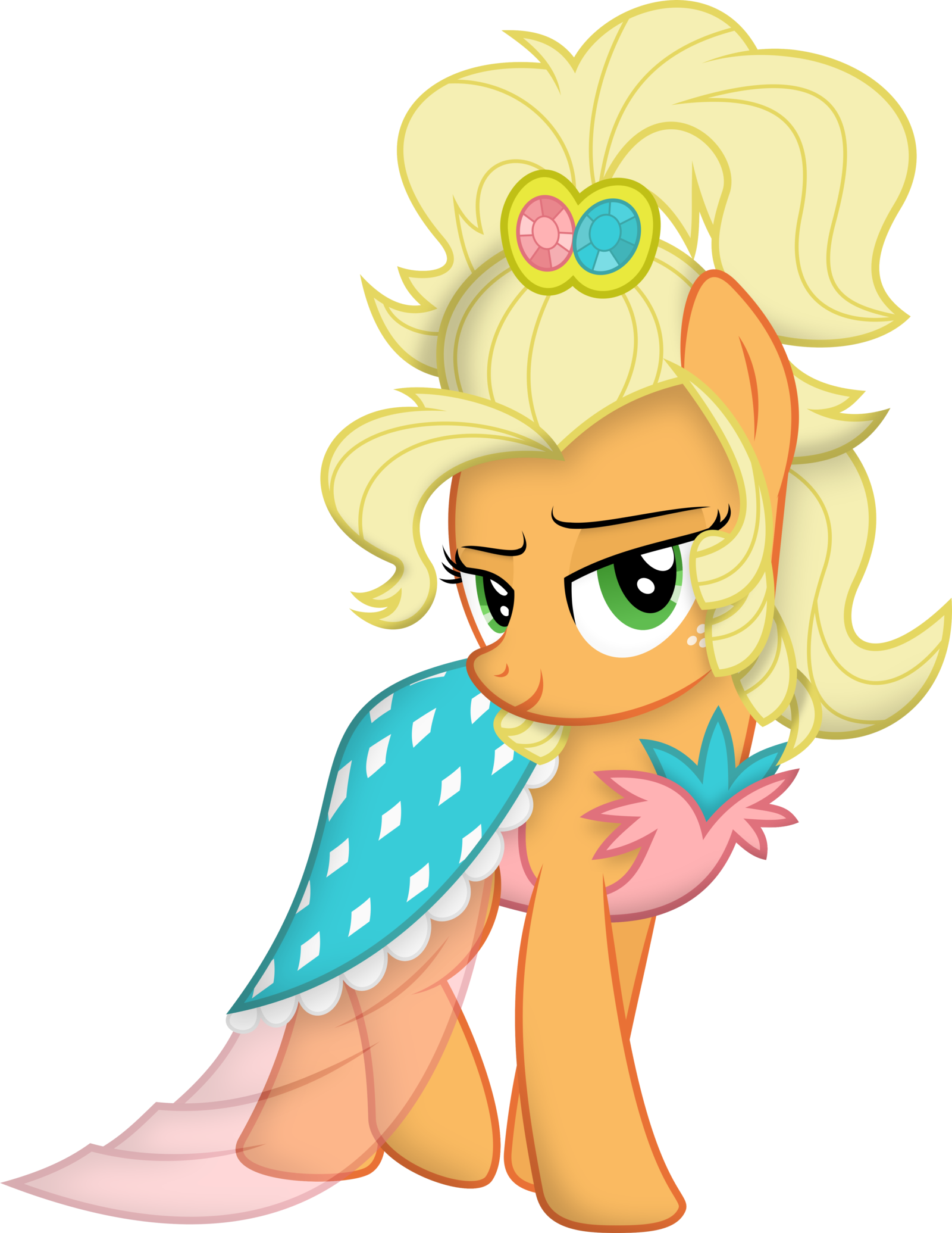 Hourglass Clipart Small - Applejack (1600x2071)