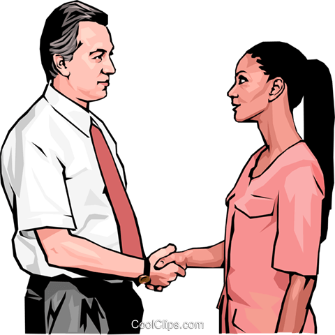 Business Greeting, Handshake Royalty Free - Aperto De Mão Clipart (480x480)