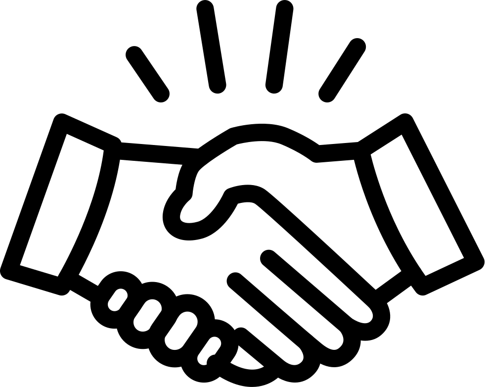 Computer Icons Handshake Icon Design Clip Art - Shake Hands Png Icon (981x782)