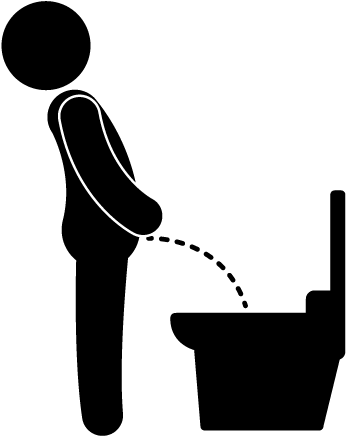 Urination Urine Toilet Clip Art - Pee In Toilet Clipart (640x480)