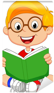 Niño Leyendo Animado (400x400)