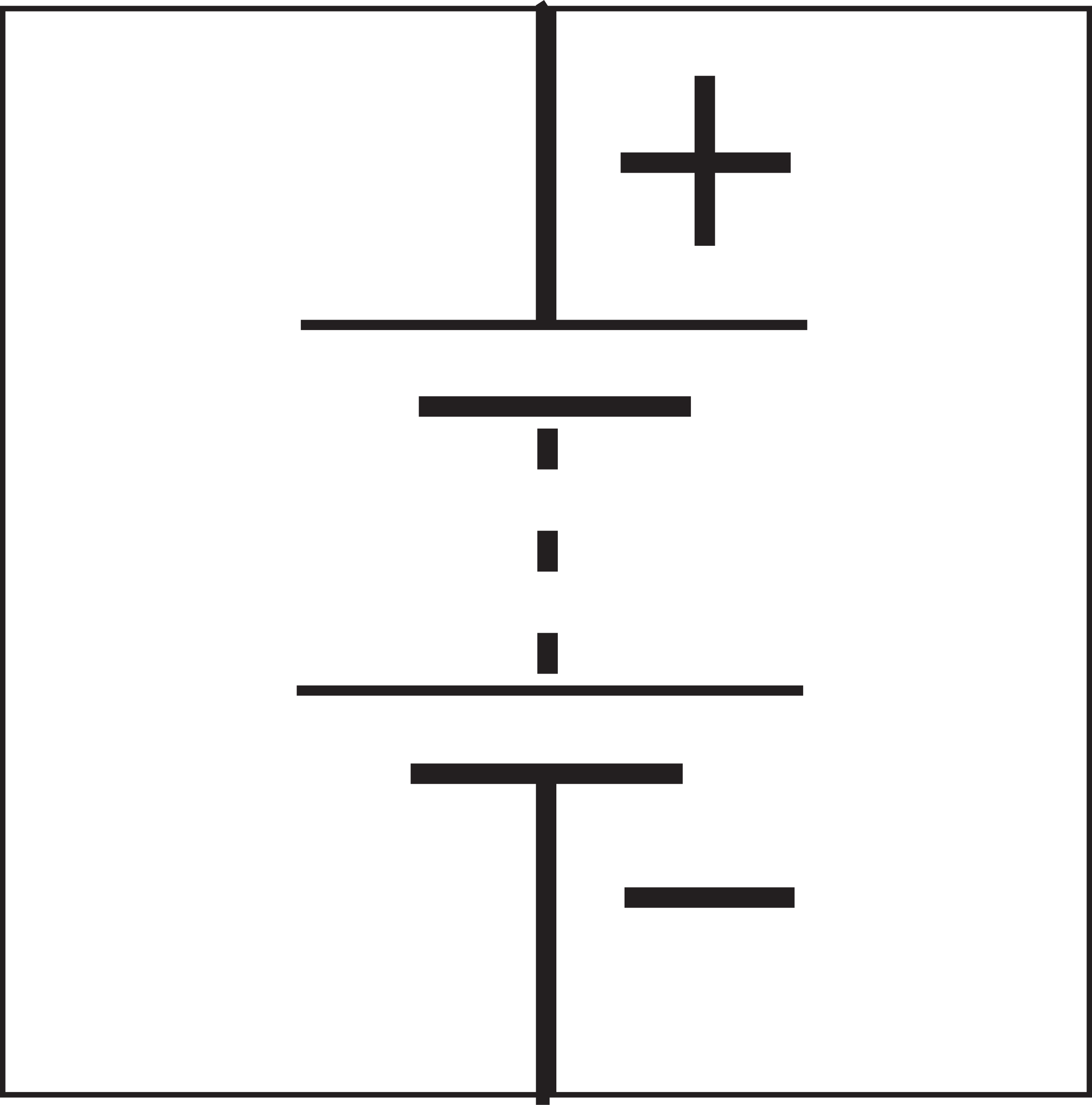 Clipart Battery Connector Block Bipolar Symbol Circuit - Symbol (2371x2400)