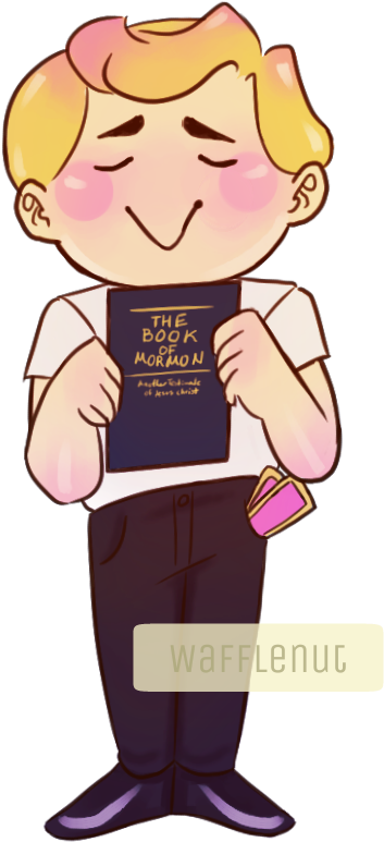 I Wanted To Draw Cute Book Of Mormon Babs And My Style - Cartoon (808x808)
