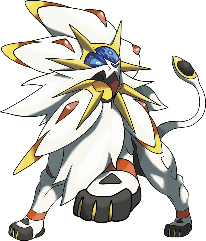Ntom64 On Twitter - Pokemon Sun Solgaleo Png (825x969)
