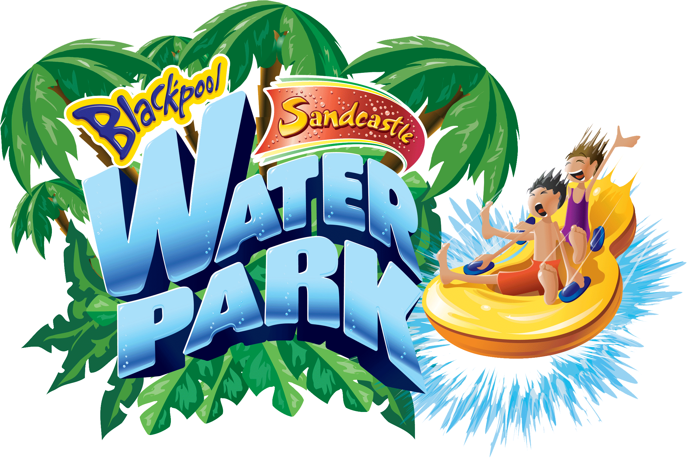 Sandcastle Logo - Water Park Blackpool Sandcastle (2362x1590)
