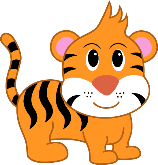 Tommy The Tiger - Kids Tiger (548x572)