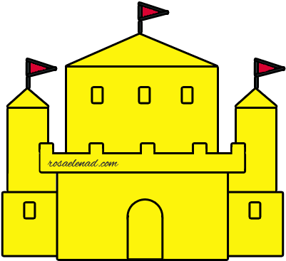 Sand Castle Doodle Quick And Easy Drawing Ideas For - Sand Castle Doodle Quick And Easy Drawing Ideas For (500x400)
