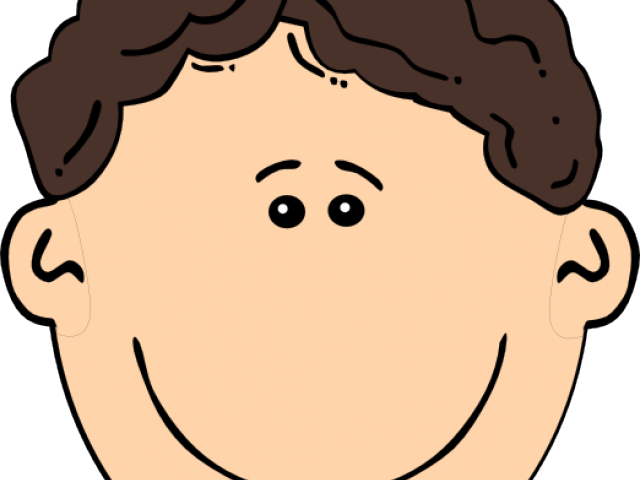 Brown Hair Clipart Man - Man With A Moustache Cartoon (640x480)