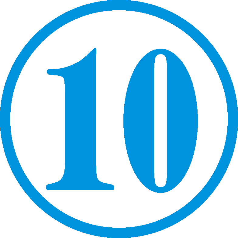 Number 10 Clip Art - Gif Of The Number 10 (783x783)