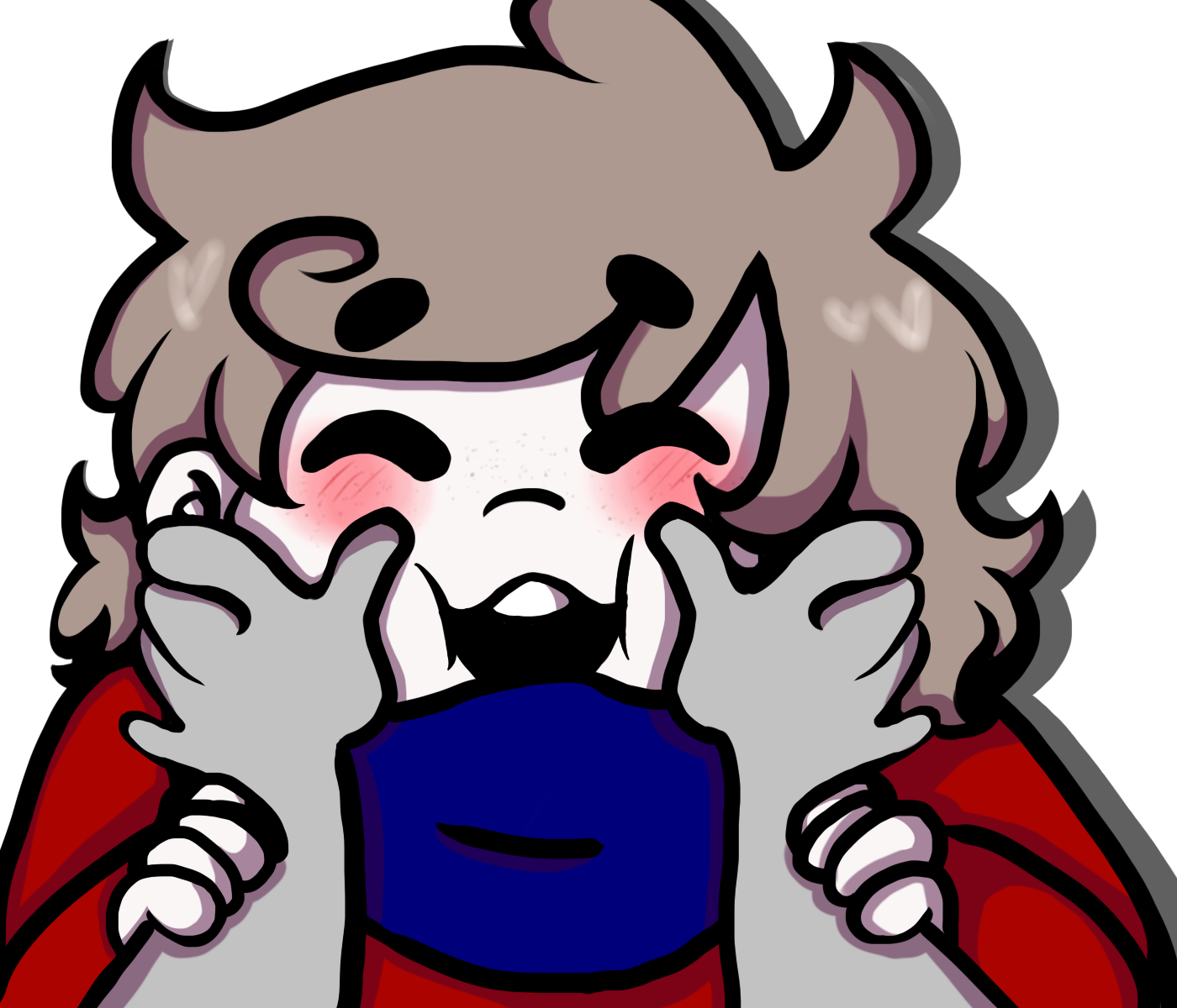 He Used To Work At Freddy Fazbears,but Now He Got A - He Used To Work At Freddy Fazbears,but Now He Got A (1400x1200)