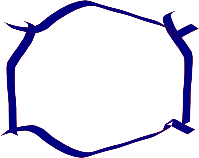 Free Modern Christmas Tree 4 Free Blue Ribbon Border - Blue Ribbon Border Clipart (1061x750)