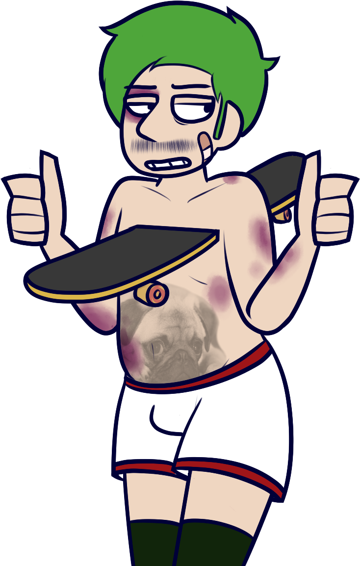 Vinesauce Skate 3 Bub Skebulba My Art I Dunno There's - Cartoon (805x1223)