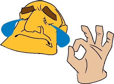 Yellow Nose Clip Art Headgear Hand - Meme Is Just Right (557x605)