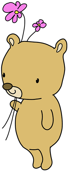 Bear, Cute Bear, Teddy, Cartoon, Cute, Animal, Child - Cartoon Bear (720x720)