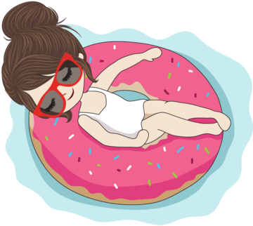 Lizzy Pool Time - Swimming Pool (394x388)