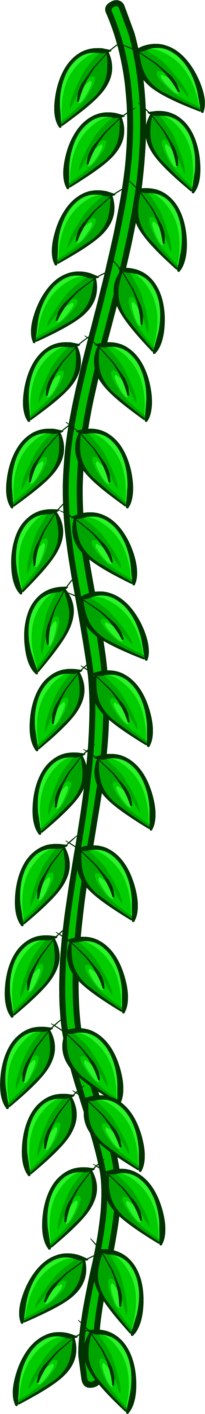 Swinging Vines Sprite 001 - Floral Design (672x4628)