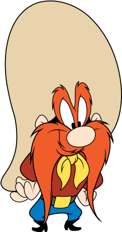 Meet Yosemite Sam At Warner Bros - Yosemite Sam Warner Bros (600x748)