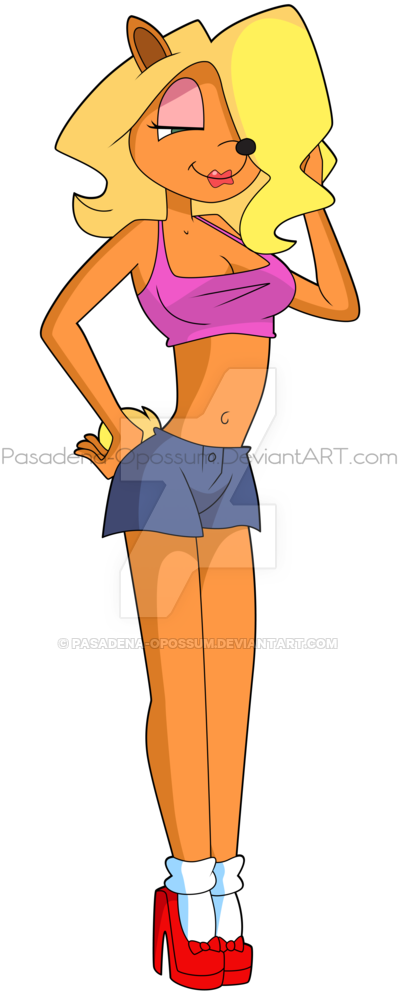 Twinsanity Tawna By Midday-mayhem - Tawna Bandicoot In Crash Twinsanity (400x1035)