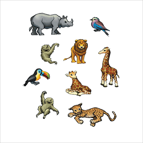 Animal Stickers - Sticker (502x502)