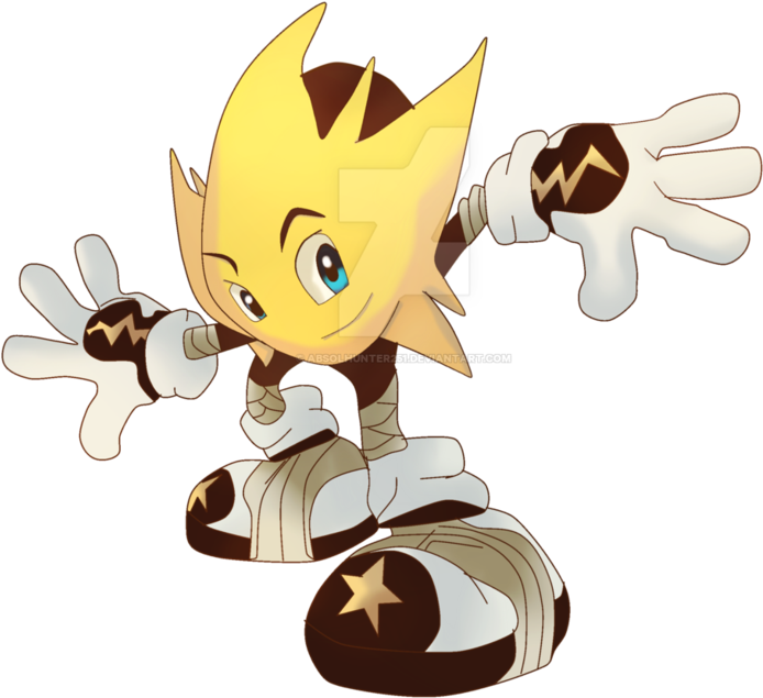 Ristar Sonic Boom Redesigned By Absolhunter251 - Ristar Sonic Boom (783x1020)