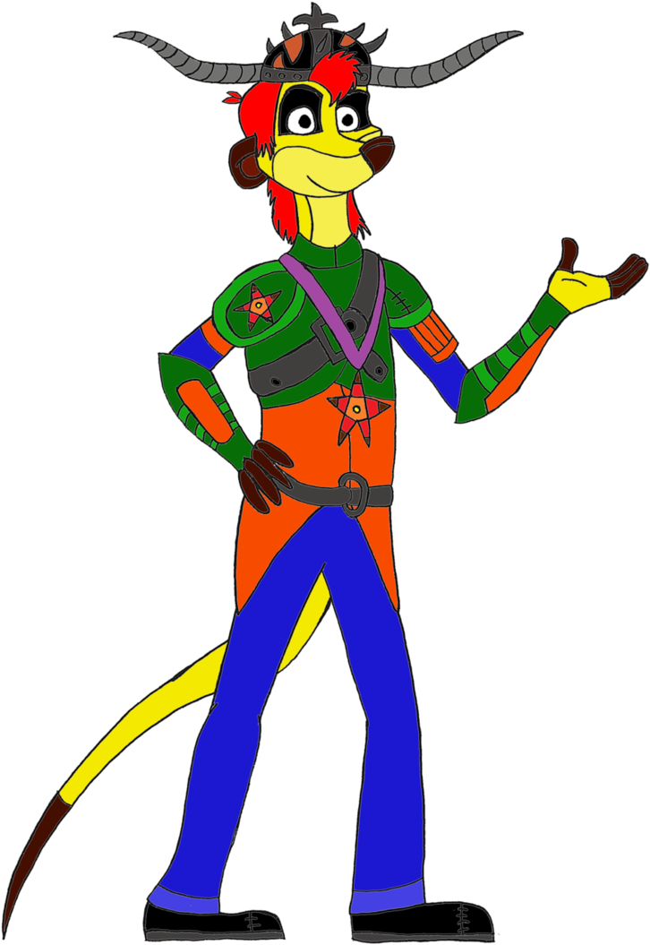Aaron The Meerkat's New Design By Brermeerkat16 - Cartoon (754x1060)
