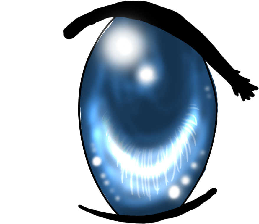 Anime Eye - Drawing (1000x2000)