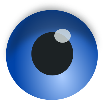 Andreah1705 0 0 Blue Eye By Andreah1705 - Circle (360x350)