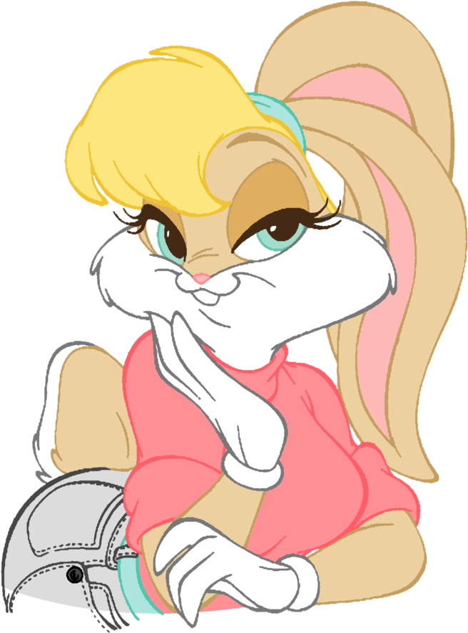 Pernalonga, Coelhinhos, Coelho, Looney Tunes, Adobe - Lola Bunny (800x937)