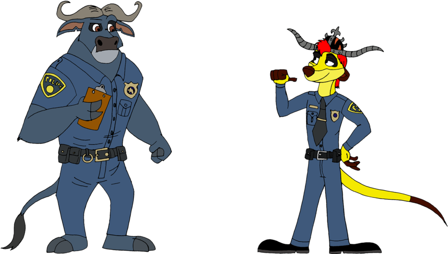 Chief Bogo's New Recruit By Brermeerkat16 - Cartoon (900x506)