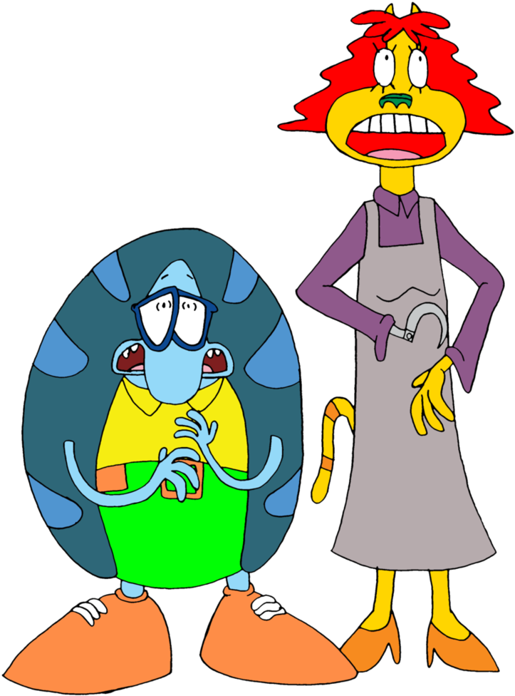 Shocked Filburt And Dr Hutchinson By Brermeerkat16 - Comics (797x1002)