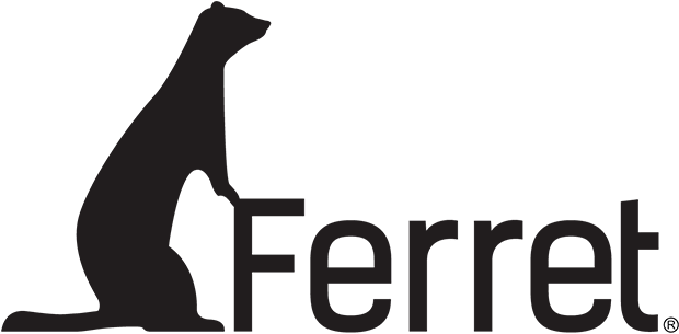 Ferret Logo-min - Dog Licks (634x309)