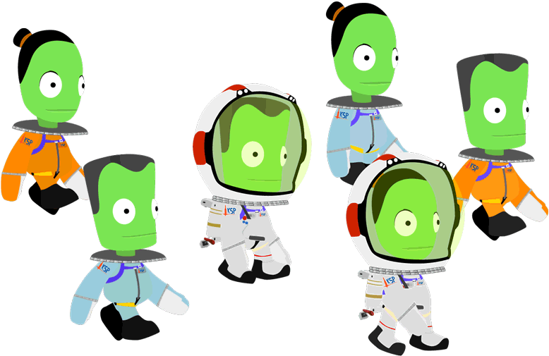 Kerbal Space Program Green Yellow Technology Cartoon - Kerbal Space Program Green Yellow Technology Cartoon (1024x576)