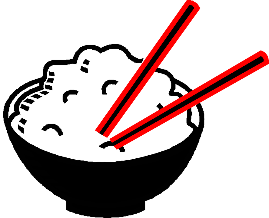 Collection Of Soup Bowl Clipart - Rice Clip Art (888x720)