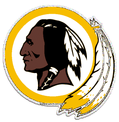 Nfl Logos Washington Redskins Picture - Washington Redskins 1982 Logo (363x366)