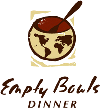 Clip Art Empty Bowls Supper Soup - Empty Bowls 2015 (362x391)