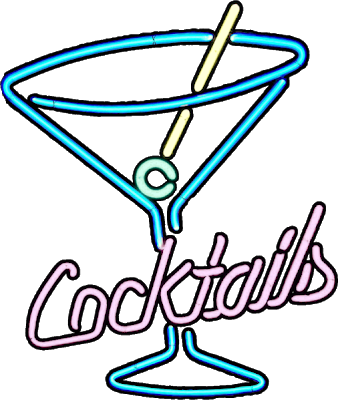 A Cocktail Is A Style Of Mixed Drink Made Predominantly - Cocktails Neon (865x1024)