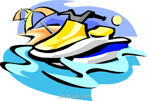 Sea Doo Royalty Free Vector Clip Art Illustration Vc004617 - Sea Doo Clipart (480x327)