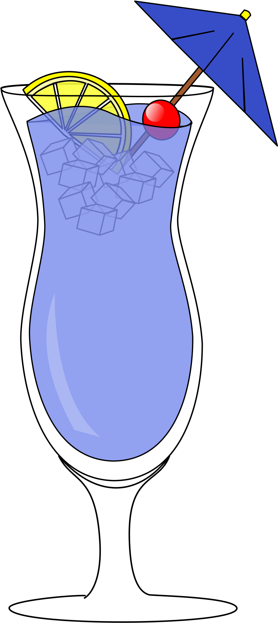 Big Image - Coctail Drinks Clip Art (1800x2400)