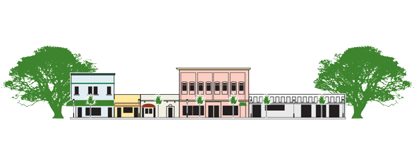 Brooksville Mainstreet Florida - Main Street Transparent Png (600x240)